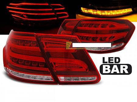 LED zadní světla červeno-bílé Mercedes E-Class W212