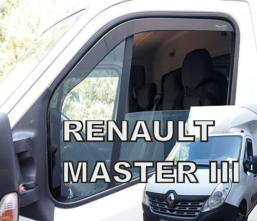 Deflektory <br>-<small>ofuky oken Renault Master</small>