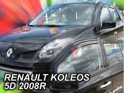 Deflektory-ofuky oken Renault Koleos