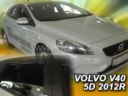 Deflektory-ofuky oken Volvo V40 5D + zadní