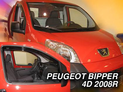 Deflektory-ofuky oken Peugeot Bipper