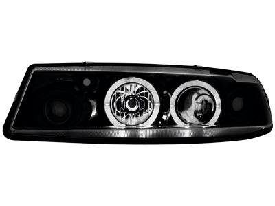 Přední lampy s Angel Eyes Opel Calibra