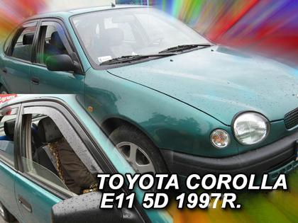 Deflektory-ofuky oken Toyota Corolla E11 TMP-80