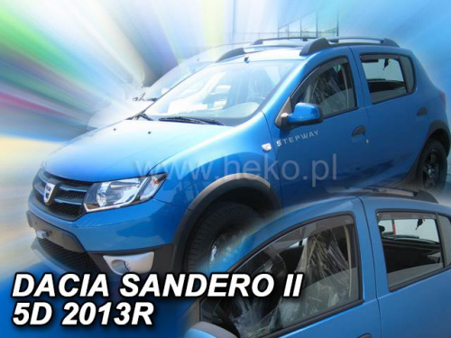 Deflektory-ofuky oken Dacia Sandero / Stepway II