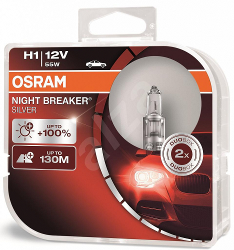 Autožárovky Osram Nightbreaker SILVER H1 55W