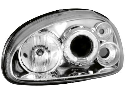 Přední světla Angel Eyes Opel Corsa / Combo
