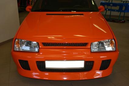 Prodloužení kapoty Škoda Favorit