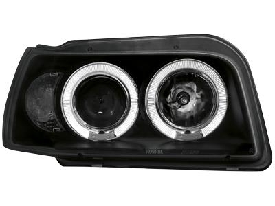 Přední světla s Angel Eyes Renault Clio