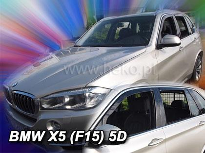 Deflektory-ofuky oken BMW X5 (F15) + zadní