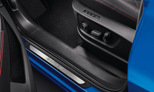 Nerez + ABS kryty vnitřních prahů Škoda Octavia IV - Edition