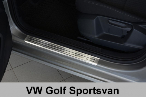 Nerez kryty prahů Volkswagen Golf Sportsvan