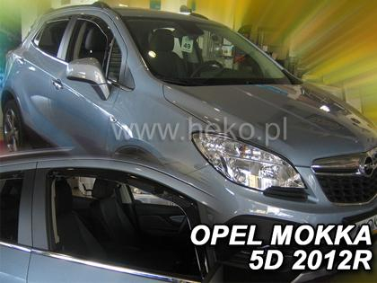 Deflektory-ofuky oken Opel Mokka 5D