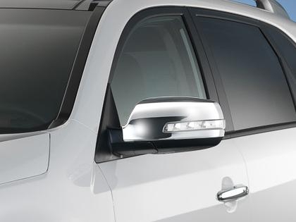 Chromové kryty zrcátek Kia Sorento II