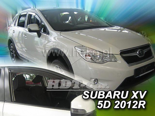 Deflektory-ofuky oken Subaru XV - přední