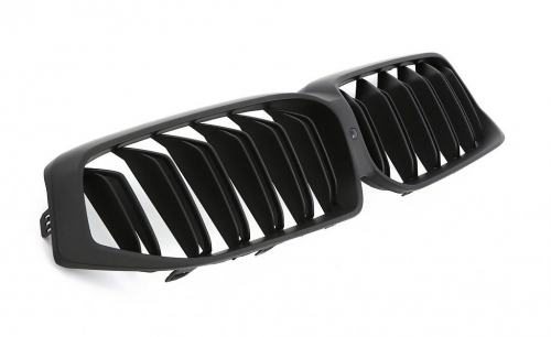 Maska-ledvinky pro BMW 6 G32 GT LCI - černá, dvojitá žebra