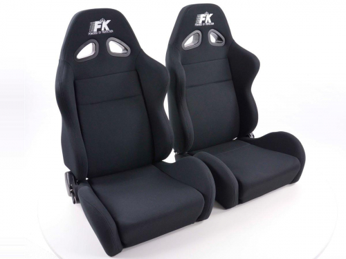 Sportovní sedačky FK Automotive Sport černé