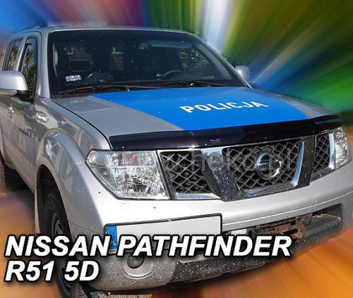 Plexi lišta přední kapoty Nissan Pathfinder III