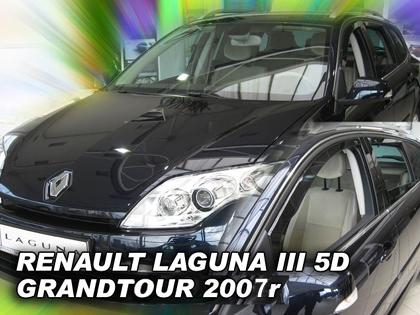 Deflektory-ofuky oken Renault Laguna III grandtour