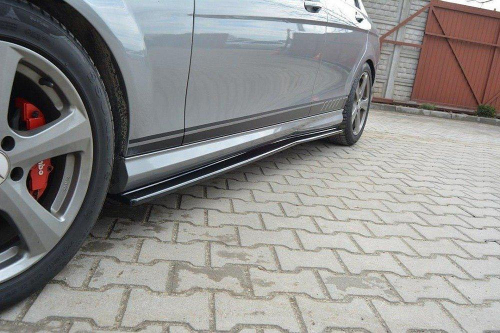 Nástavky prahů Mercedes C W204 AMG-Line