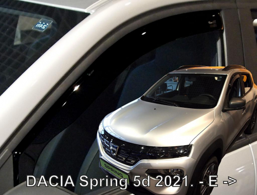 Deflektory-ofuky oken Dacia Spring Electric 5dvéř. 