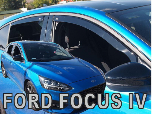 Deflektory - ofuky oken Ford Focus IV 5 dvéř. hatchback přední + zadní