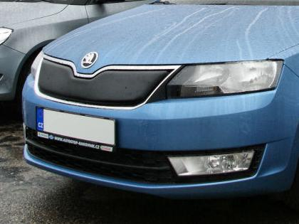 Zimní clona Škoda Rapid - černý lesk