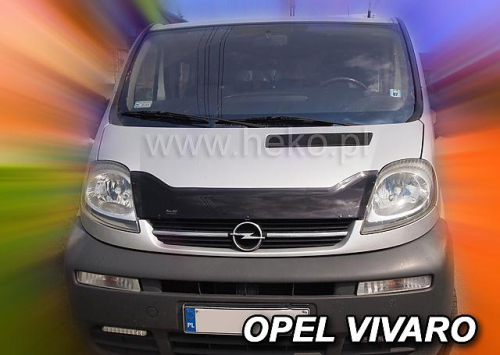 Plexi lišta přední kapoty Opel Vivaro