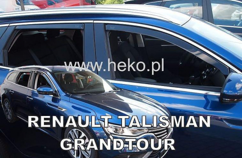 Deflektory-ofuky oken Opel Astra V K Sports Tourer přední + zadní