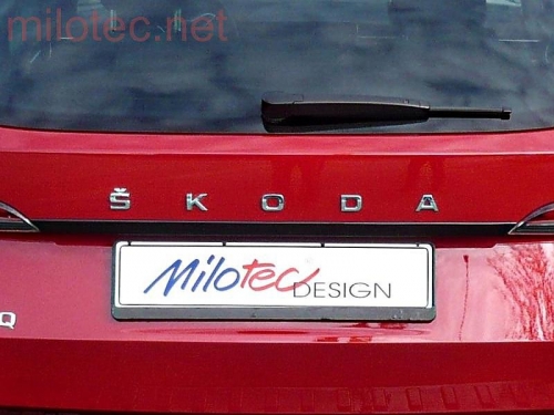 Lišta nad zadní SPZ Škoda KAMIQ