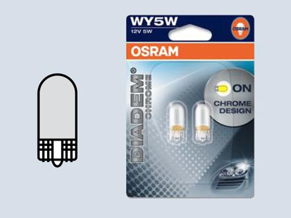 Diadem Chrome žárovka Osram W2,1X9,5D