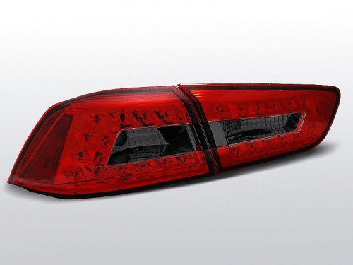 Zadní LED světla Mitsubishi Lancer červená