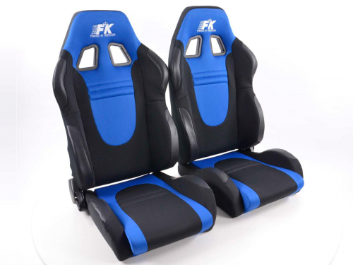 Sportovní sedačky FK Automotive Racecar blue/black