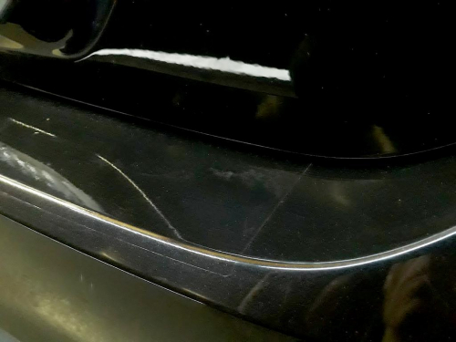 Přesná průhledná folie na zadní nárazník Renault Mégane Grandtour IV