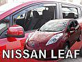 Deflektory-ofuky oken Nissan Leaf 5dvéř. - přední+zadní
