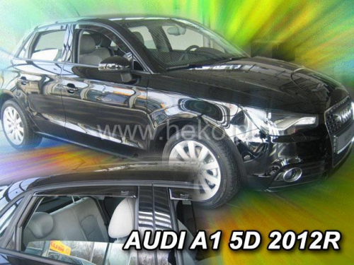 Deflektory-ofuky oken Audi A1 5dvéř.