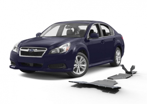sada ALU krytů podvozku Subaru Outback <br>-<small> motor, převodovka a diferenciál</small>