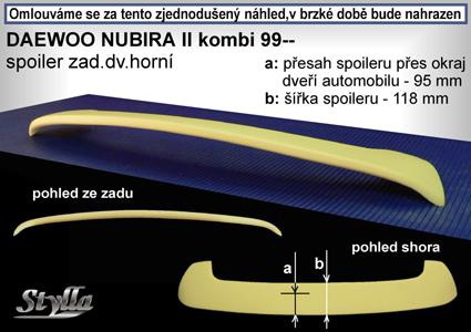 Stříška Daewoo Nubira II