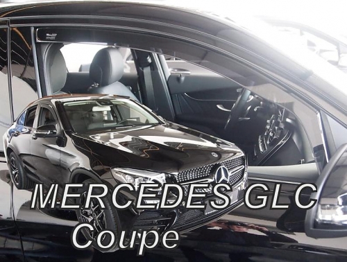 Deflektory <br>-<small>ofuky oken Mercedes GLC C253 5 Dvéř. coupe</small>