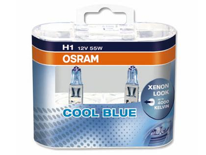 Autožárovky Osram Cool Blue Intense H1 55W