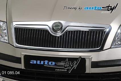 Lišta masky chrom Škoda Octavia II
