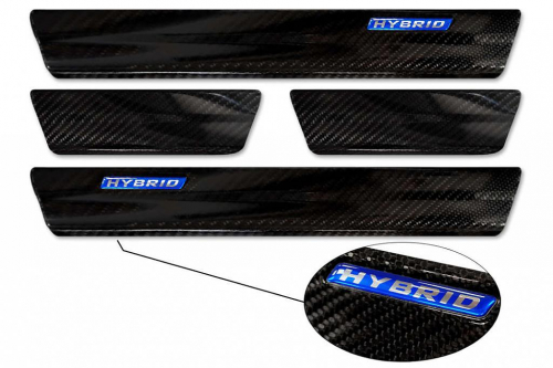 Karbonové kryty vnitřních prahů Toyota RAV4 V Hybrid