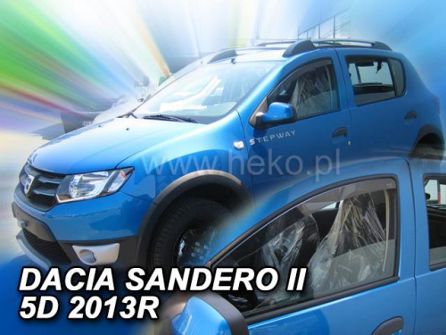 Deflektory-ofuky oken Dacia Sandero / Stepway II