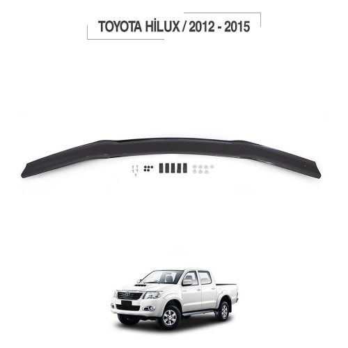 Plexi lišta přední kapoty Toyota Hilux II