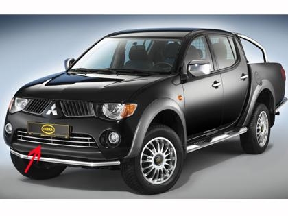 Nerez mřížka předního nárazníku Mitsubishi L200
