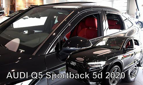 Deflektory-ofuky oken Audi Q5 Sportback 5dvéř.