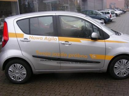 Lišty dveří Opel Agila B