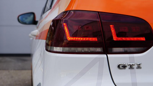 Zadní čirá světla LED Volkswagen Golf VI OSRAM - dynamický blikač