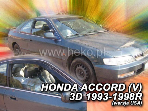 Deflektory-ofuky oken Honda Accord V gen., 3dvéř.