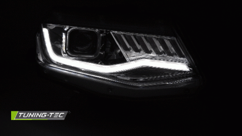 Přední xenonová světla s denním svícením a dynamickým blinkrem Chevrolet Camaro - provedení chrom