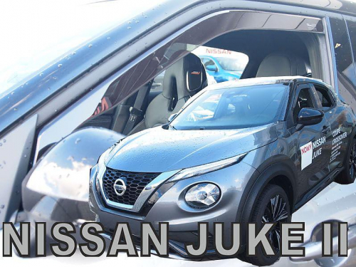 Deflektory-ofuky oken Nissan Juke 5-Dvéř